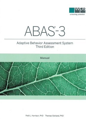 ABAS-3 Adaptive Behavior Assessment System 3 (Comprehensive Kit with ...