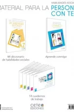 Pack CETEA – Material para la persona con TEA. Diccionario de habilidades sociales. 14 cuadernos de trabajo. Cuaderno Aprende conmigo
